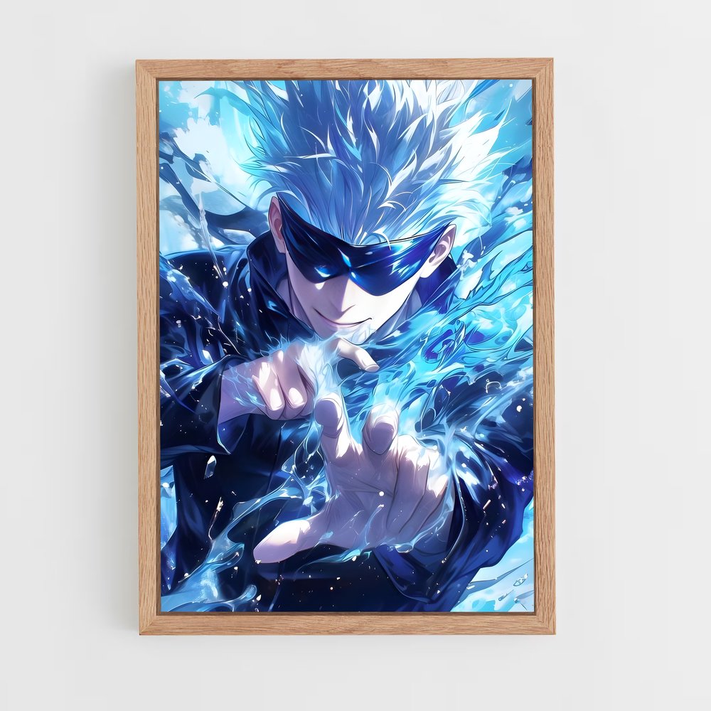 ap-satoru gojo-1 cadre Bois clair