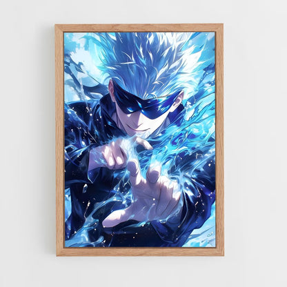 ap-satoru gojo-1 cadre Bois clair