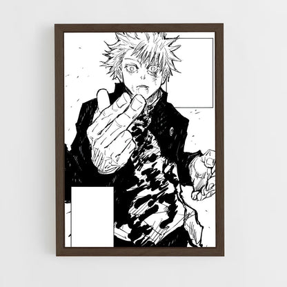 ap-satoru gojo-2 cadre Bois foncé