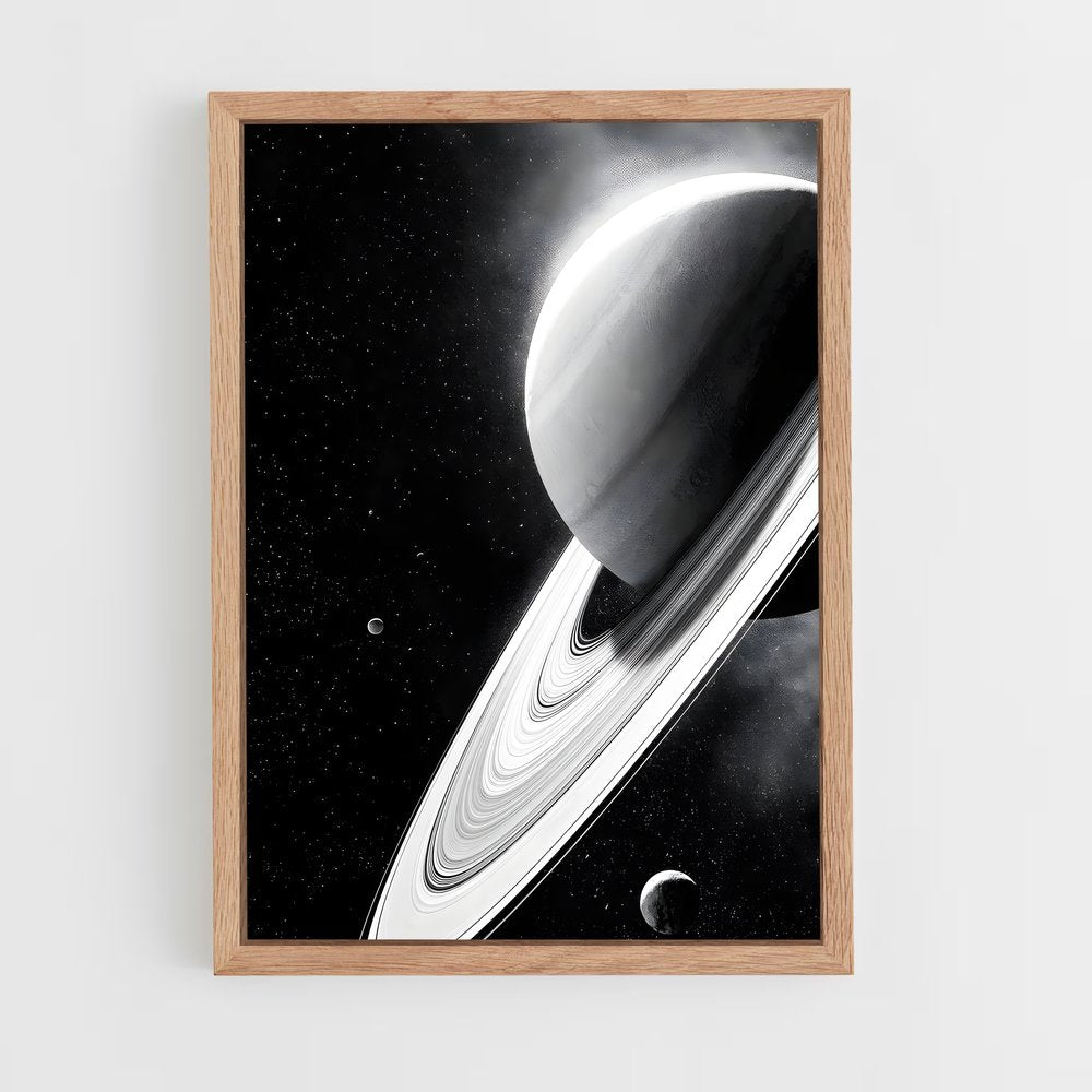 ap-saturn-8 cadre Bois clair