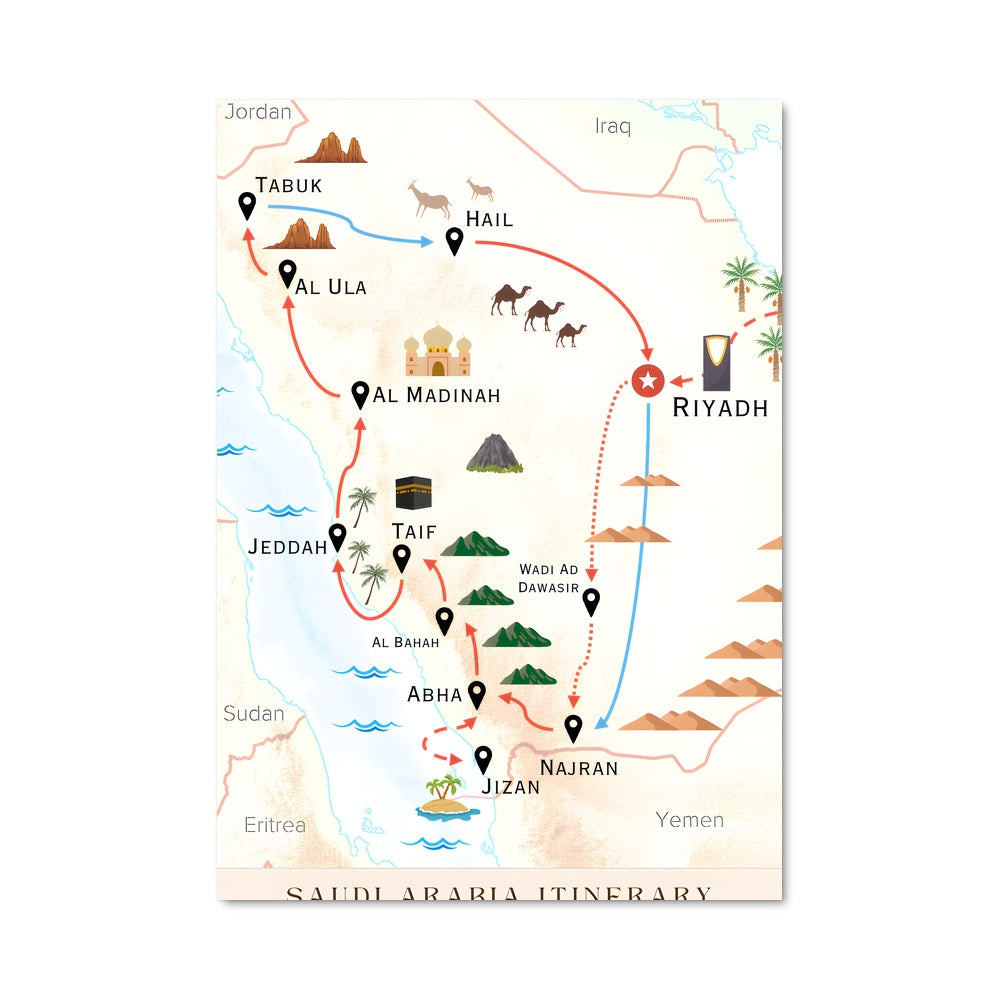 Poster Vallée de Jordanie