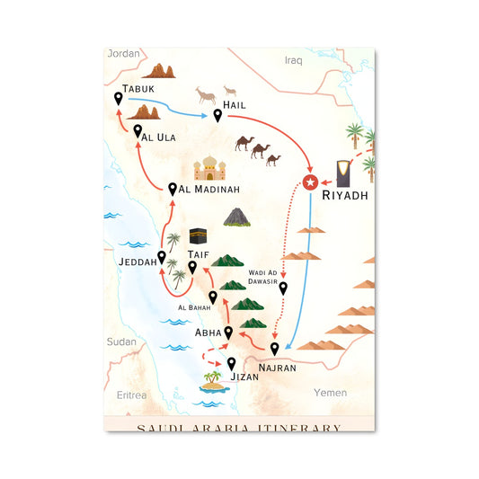 Poster Vallée de Jordanie