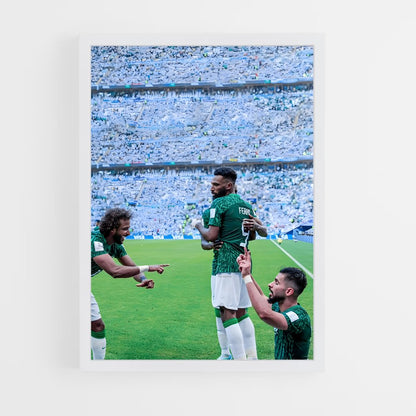 ap-saudi arabia national football team-4 cadre Blanc