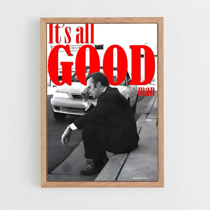 ap-saul goodman-1 cadre Bois clair