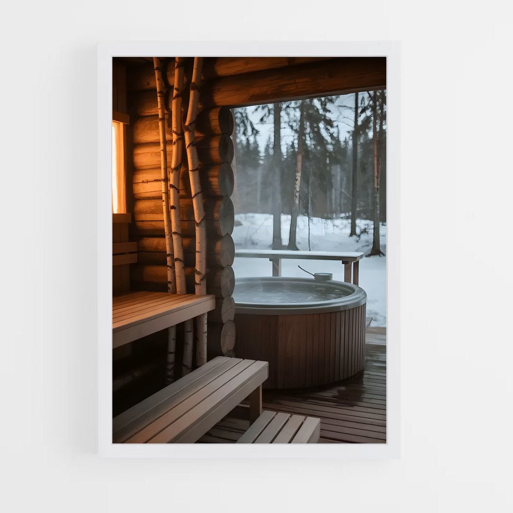 ap-sauna-10 cadre Blanc