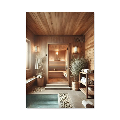 Poster Sauna 24009