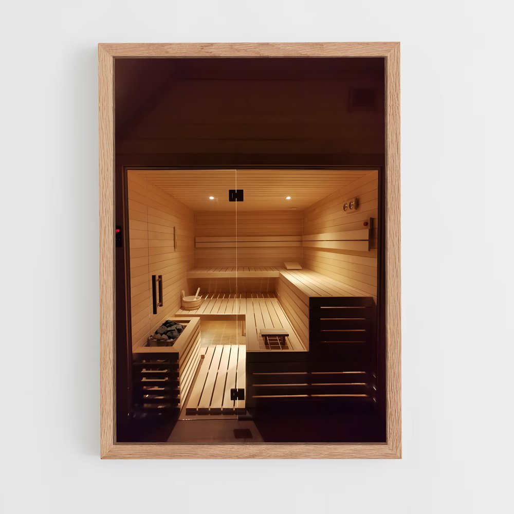 ap-sauna-6 cadre Bois clair