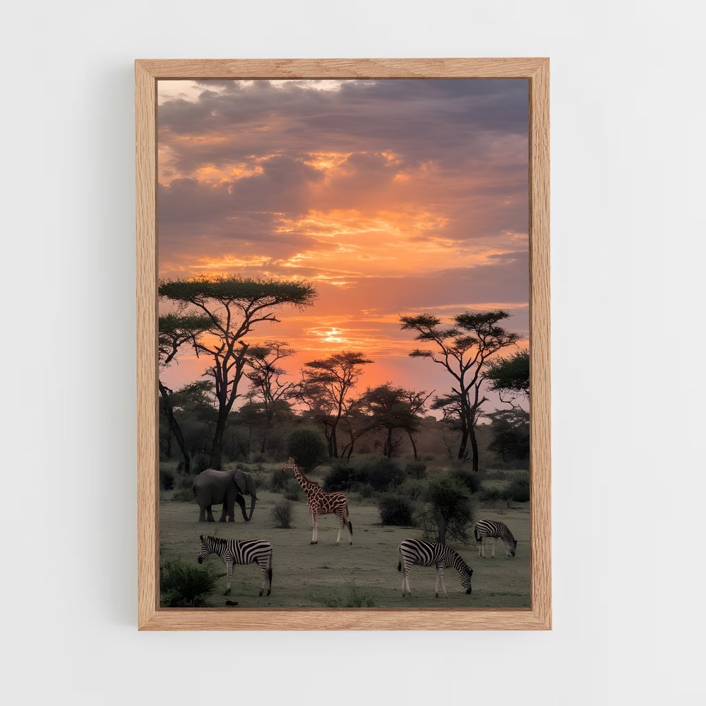 ap-savanna-4 cadre Bois clair