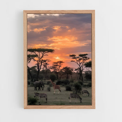 ap-savanna-4 cadre Bois clair