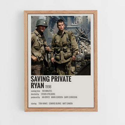 ap-saving private ryan-1 cadre Bois clair