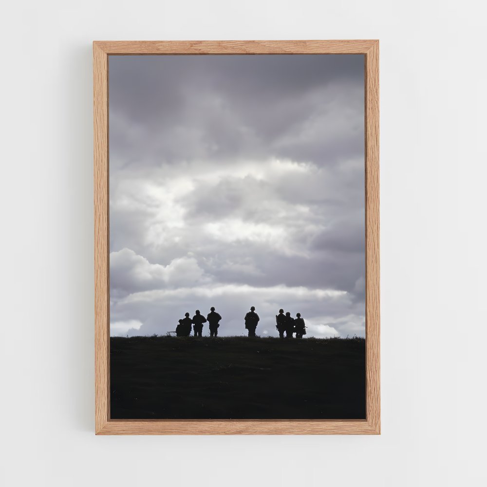 ap-saving private ryan-2 cadre Bois clair
