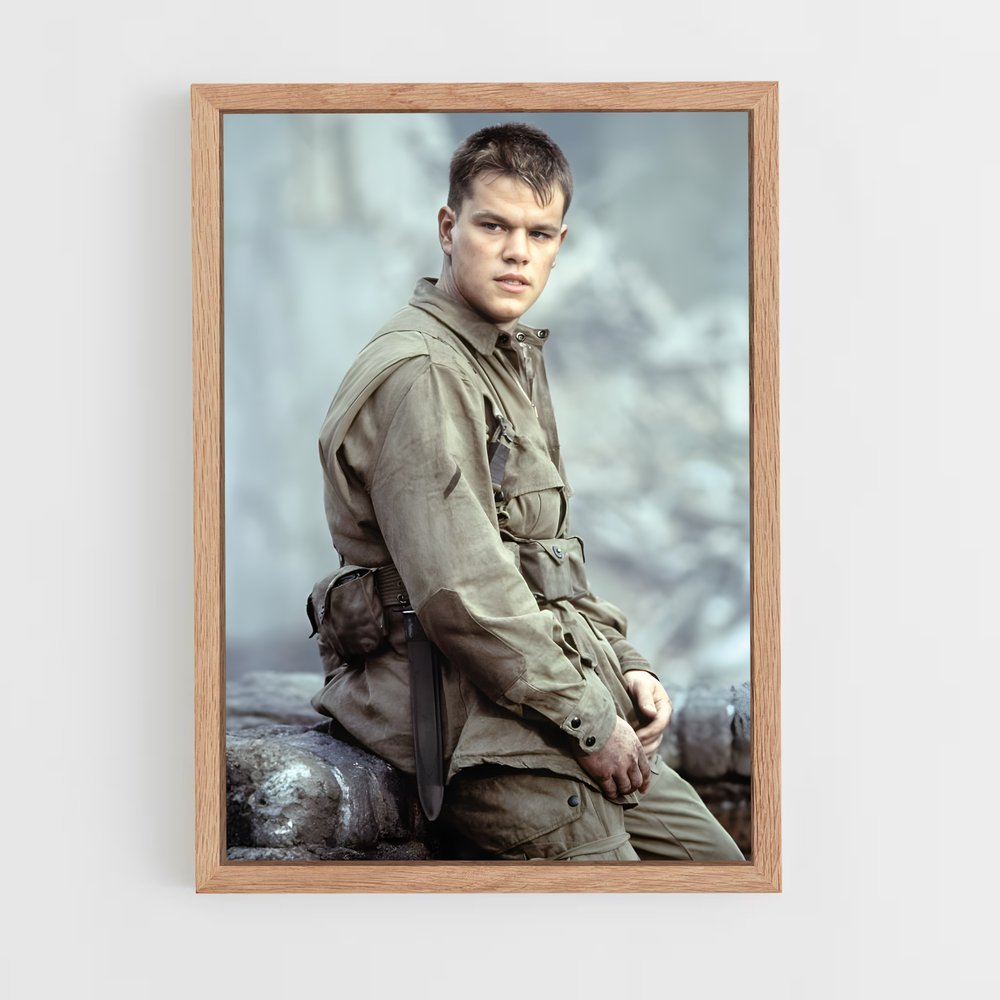ap-saving private ryan-3 cadre Bois clair