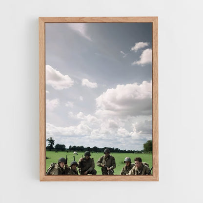 ap-saving private ryan-4 cadre Bois clair