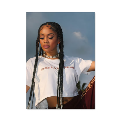 Poster Saweetie Style