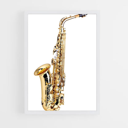 ap-saxophone-1 cadre Blanc