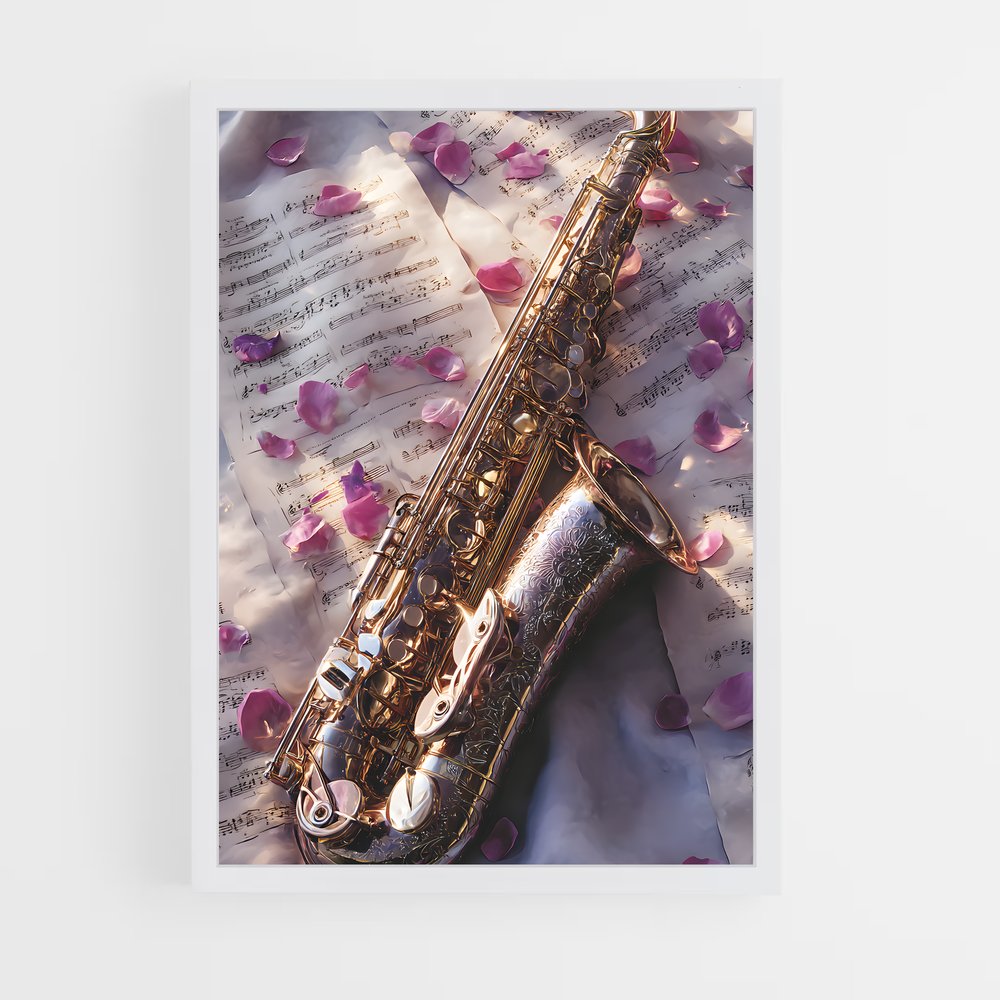 ap-saxophone-4 cadre Blanc