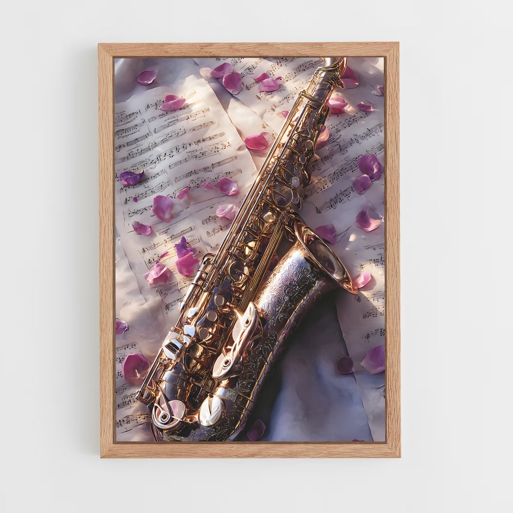 ap-saxophone-4 cadre Bois clair