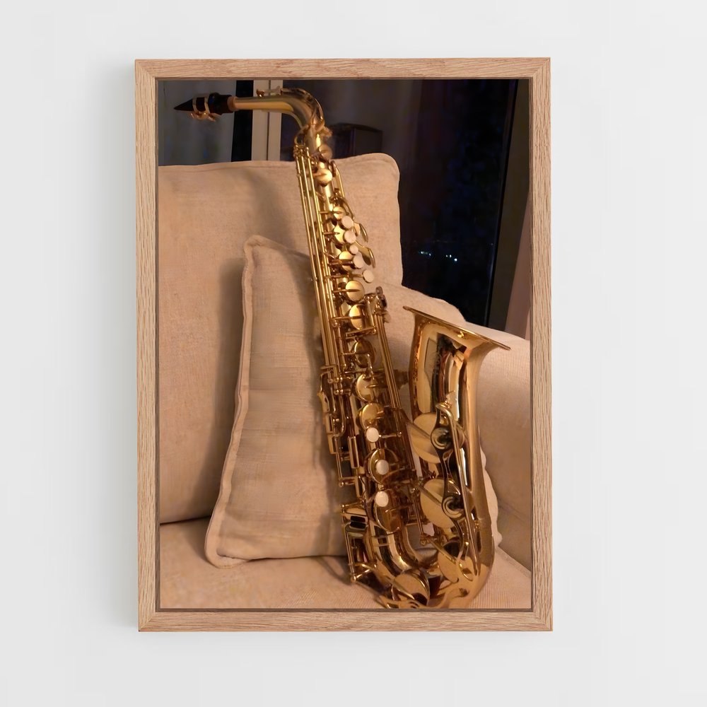ap-saxophone-6 cadre Bois clair