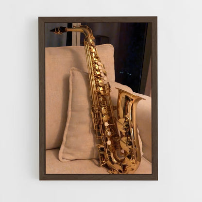 ap-saxophone-6 cadre Bois foncé
