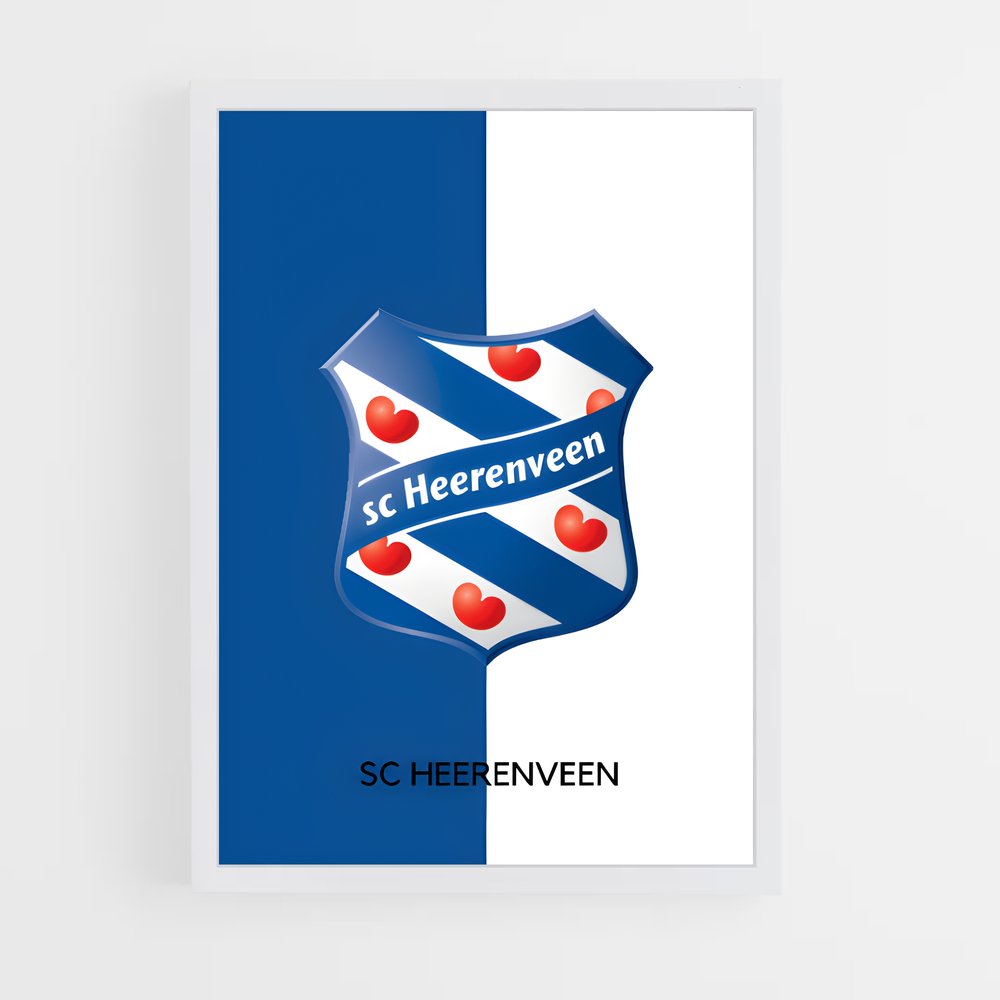 ap-sc heerenveen-6 cadre Blanc