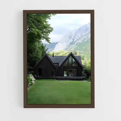 ap-scandinavian architecture-10 cadre Bois foncé