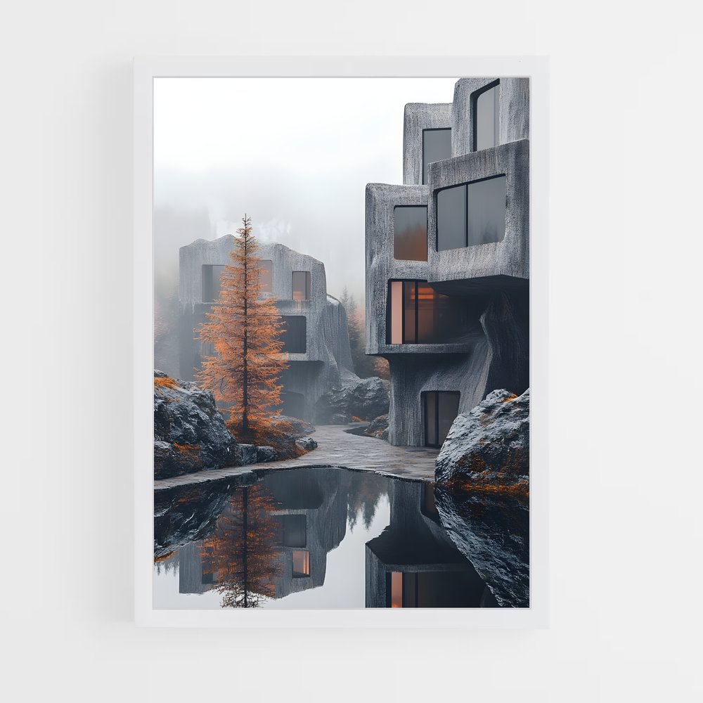 ap-scandinavian architecture-11 cadre Blanc
