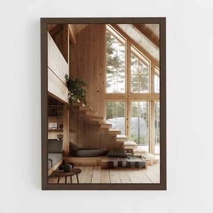 ap-scandinavian architecture-12 cadre Bois foncé