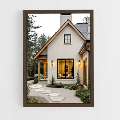 ap-scandinavian architecture-13 cadre Bois foncé