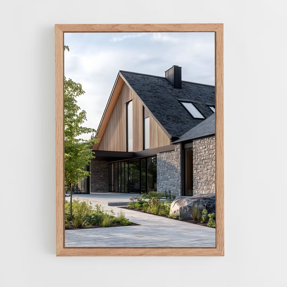 ap-scandinavian architecture-2 cadre Bois clair