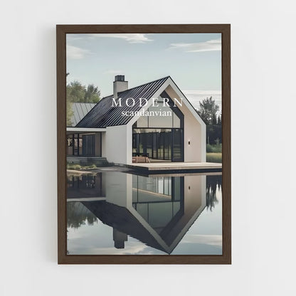 ap-scandinavian architecture-8 cadre Bois foncé