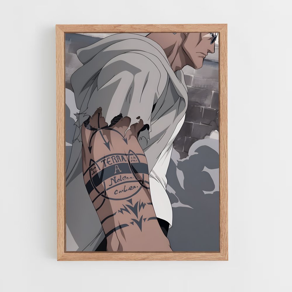 ap-scar fullmetal-3 cadre Bois clair