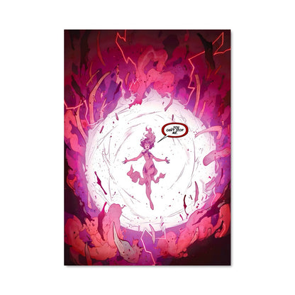 Poster L'Héroïne Écarlate