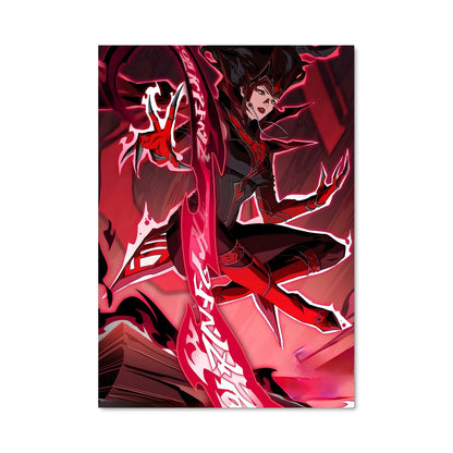 Poster Voleuse en Rouge