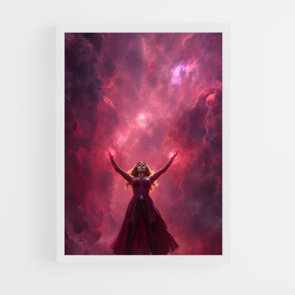 ap-scarlet witch-12 cadre Blanc