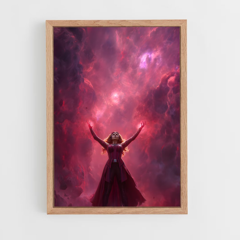 ap-scarlet witch-12 cadre Bois clair