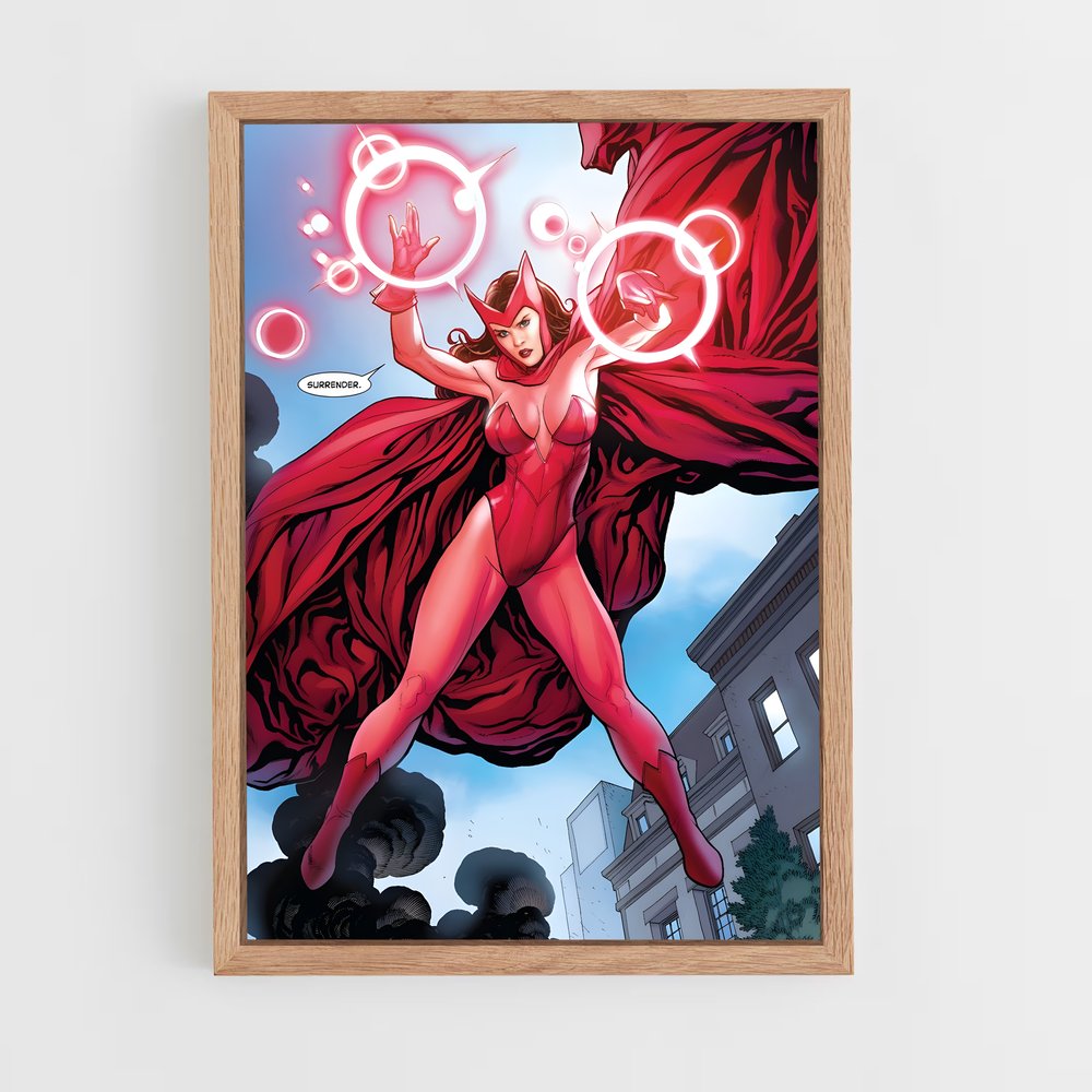 ap-scarlet witch-4 cadre Bois clair