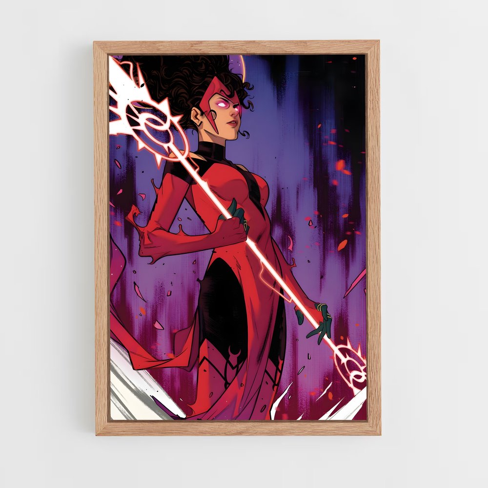 ap-scarlet witch-6 cadre Bois clair