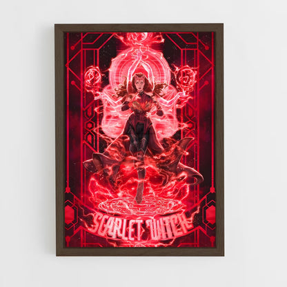 ap-scarlet witch-7 cadre Bois foncé