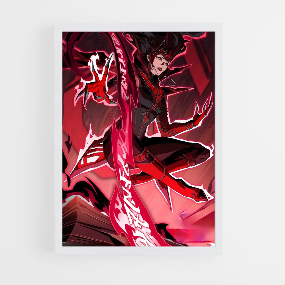 ap-scarlet witch-8 cadre Blanc