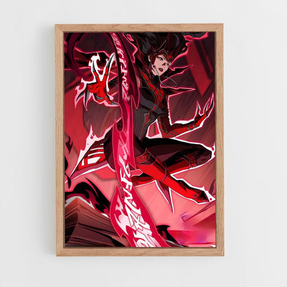 ap-scarlet witch-8 cadre Bois clair