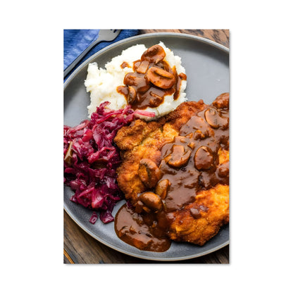 Poster Poulet Pané Gourmand