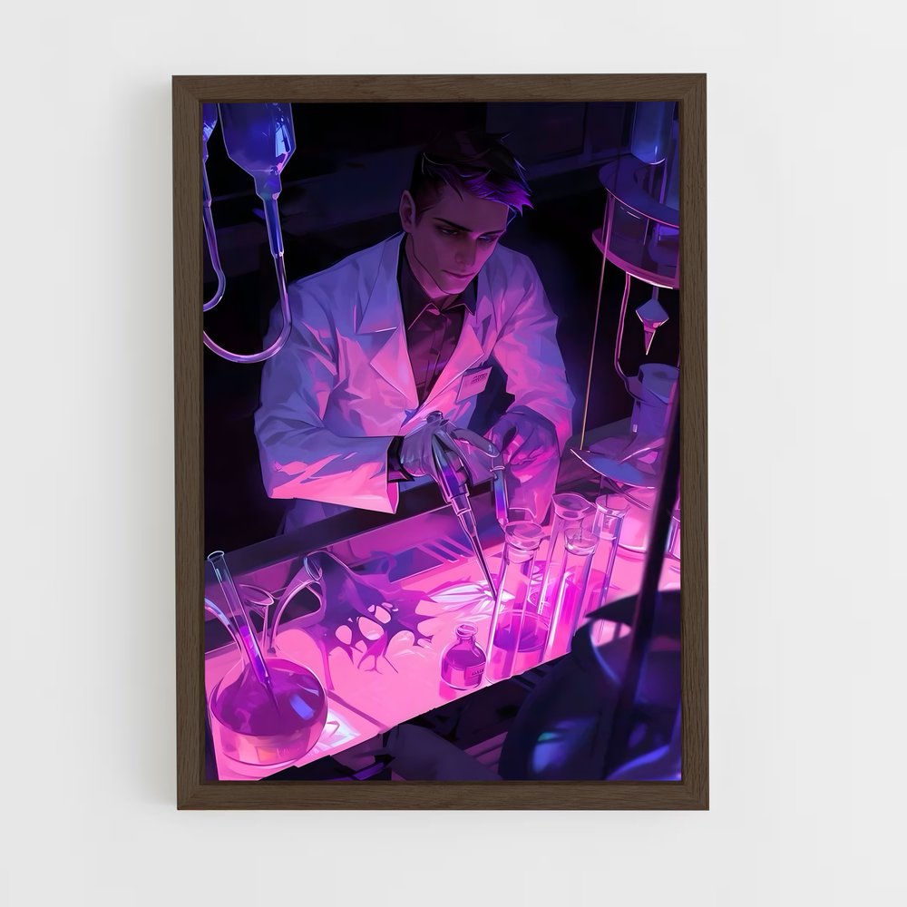 ap-scientist-5 cadre Bois foncé