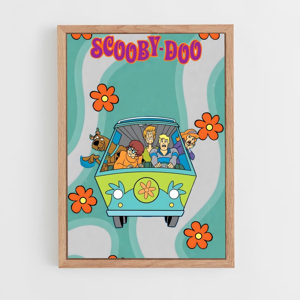 ap-scooby-doo-11 cadre Bois clair