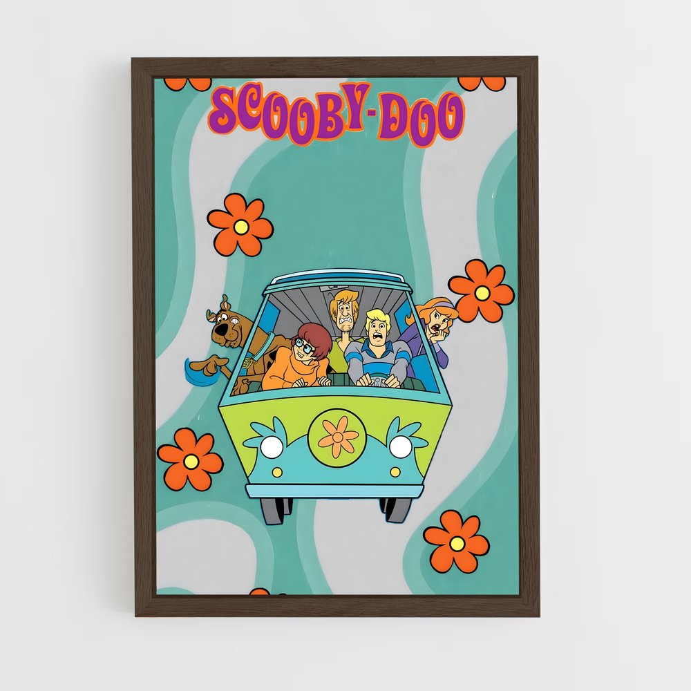 ap-scooby-doo-11 cadre Bois foncé