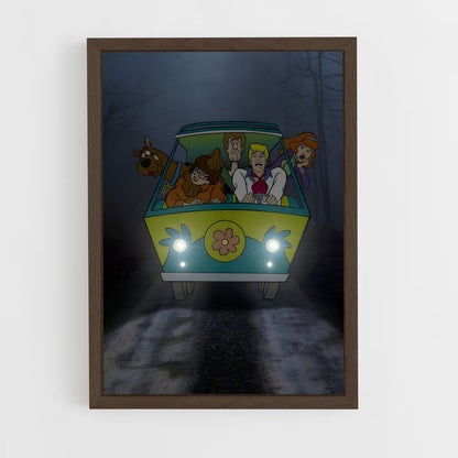 ap-scooby-doo-2 cadre Bois foncé