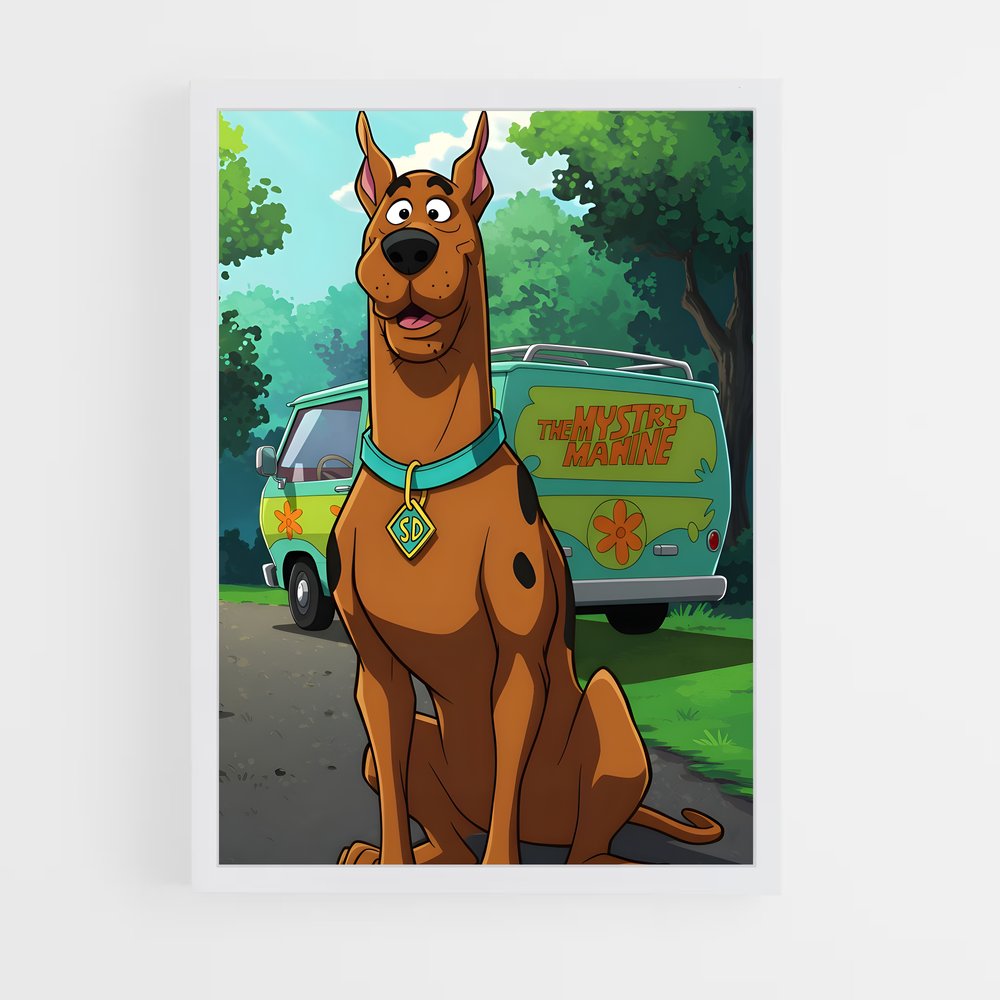 ap-scooby-doo-7 cadre Blanc