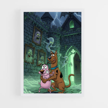 ap-scooby-doo-8 cadre Blanc