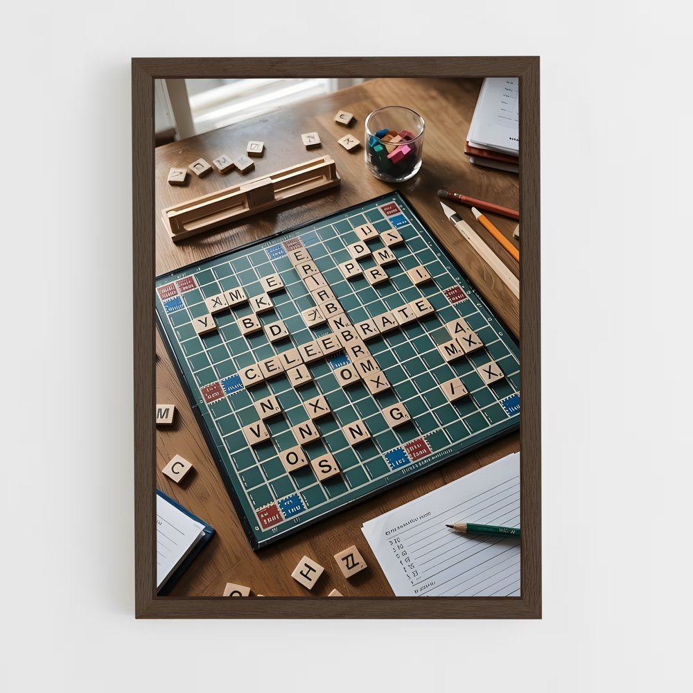 ap-scrabble-1 cadre Bois foncé