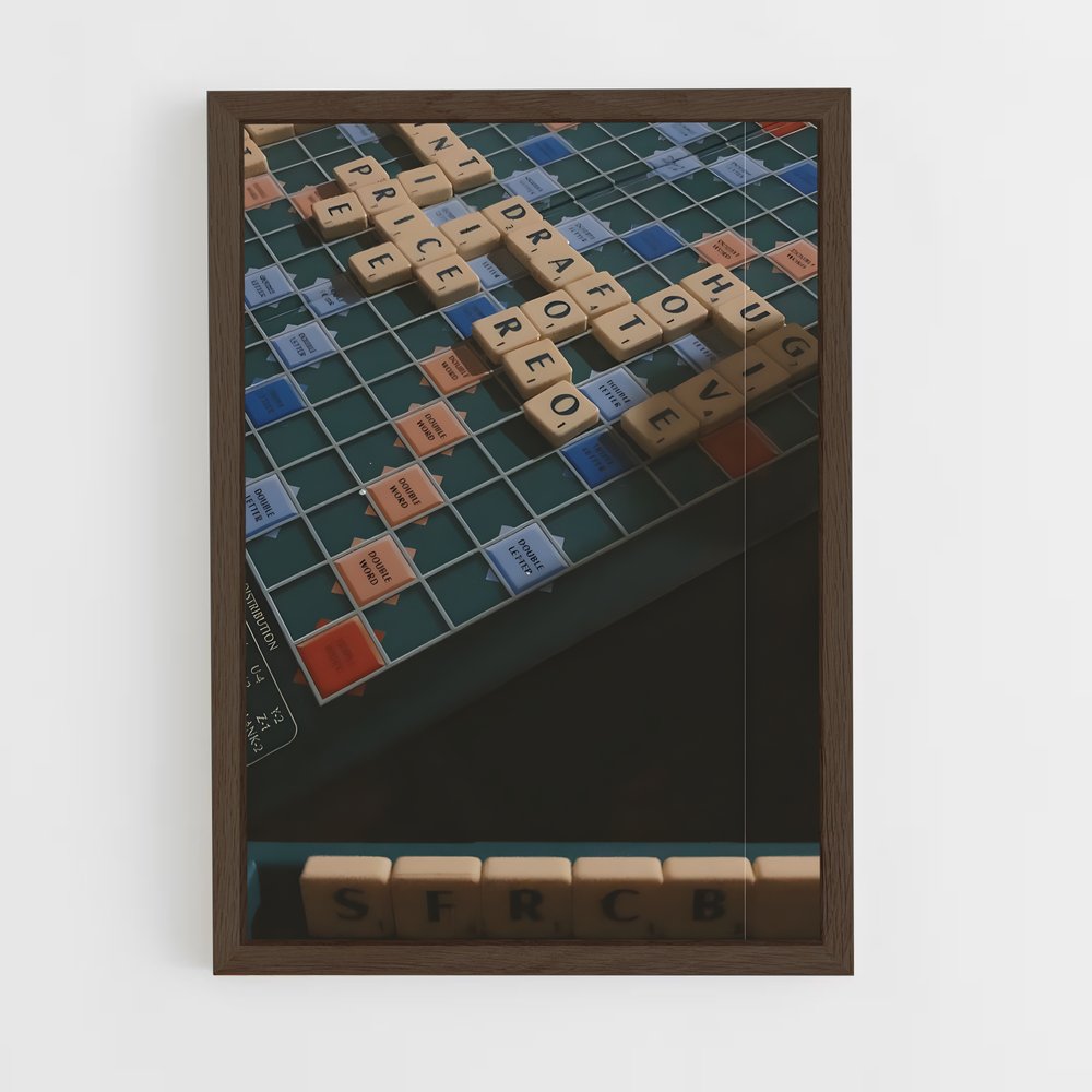 ap-scrabble-4 cadre Bois foncé