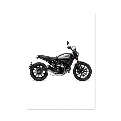 Poster Moto Évasion